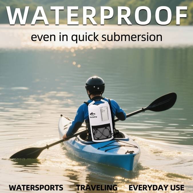 35L High-Quality Backpack  Large Capacity Dry Bag for Beach, Hiking, Kayaking, and Surfing