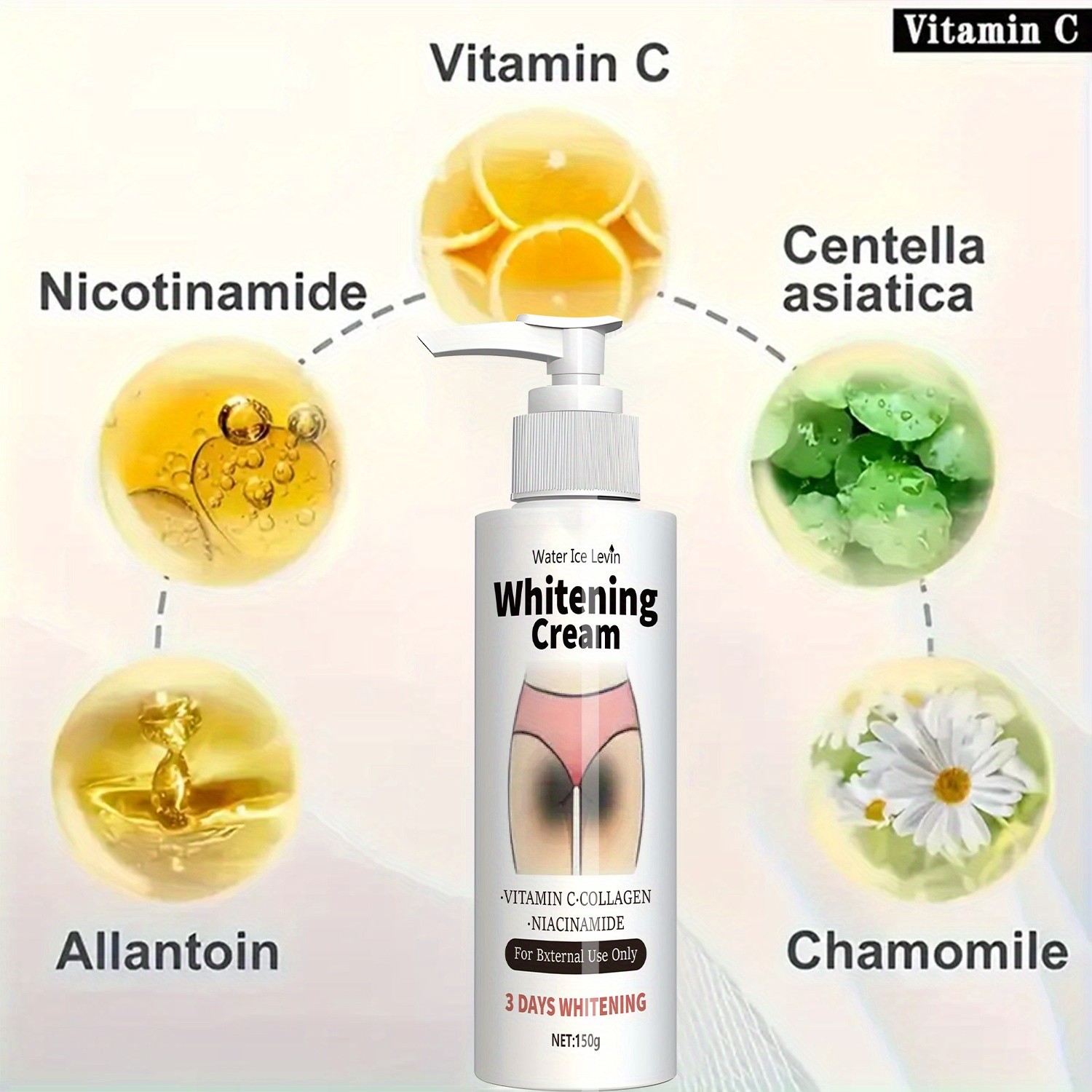 WATER ICE LEVIN 150g Vitamin C Collagen Whitening Cream