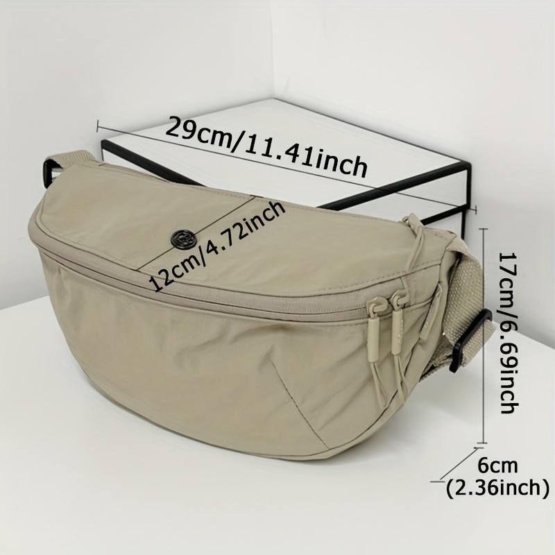 BO Womens Ultralight Fashion Nylon Messenger Bag