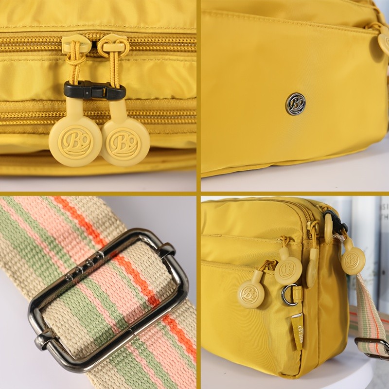 BO Women's Nylon Crossbody Bag