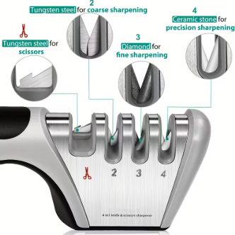 PANCERKA 4-in-1 Knife Sharpener