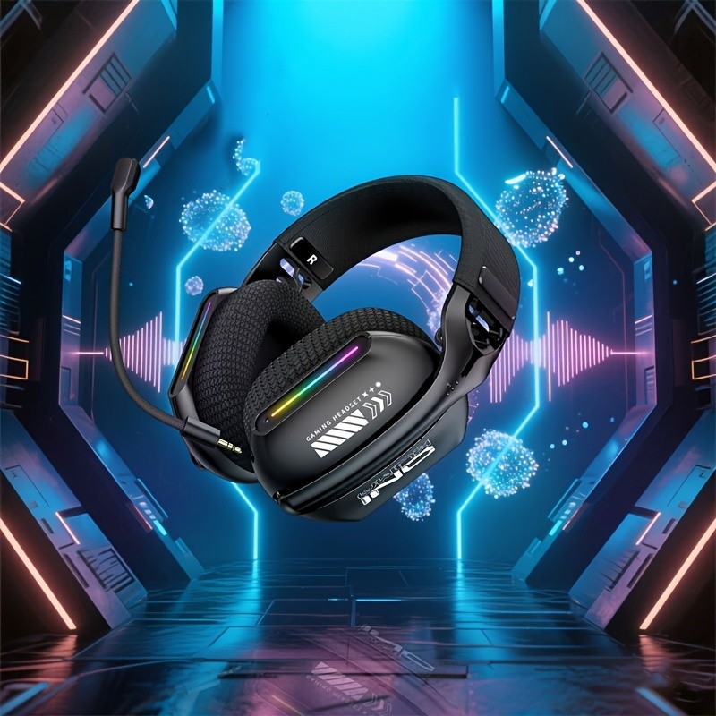 ONIKUMA GT808 Three Mode Wireless E-Sports Headset Versatile Connectivity with Crystal Clear Sound