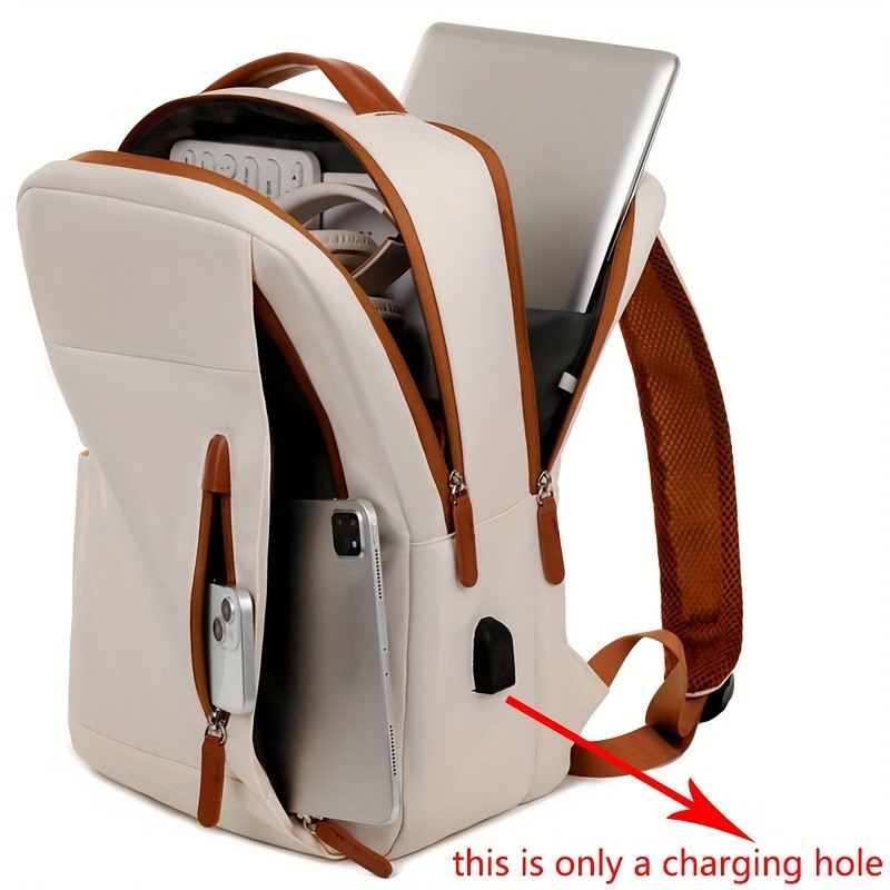 OGEHUAFEE Fashionable Laptop Backpack  Lightweight, Stylish, and Perfect for Business and Travel