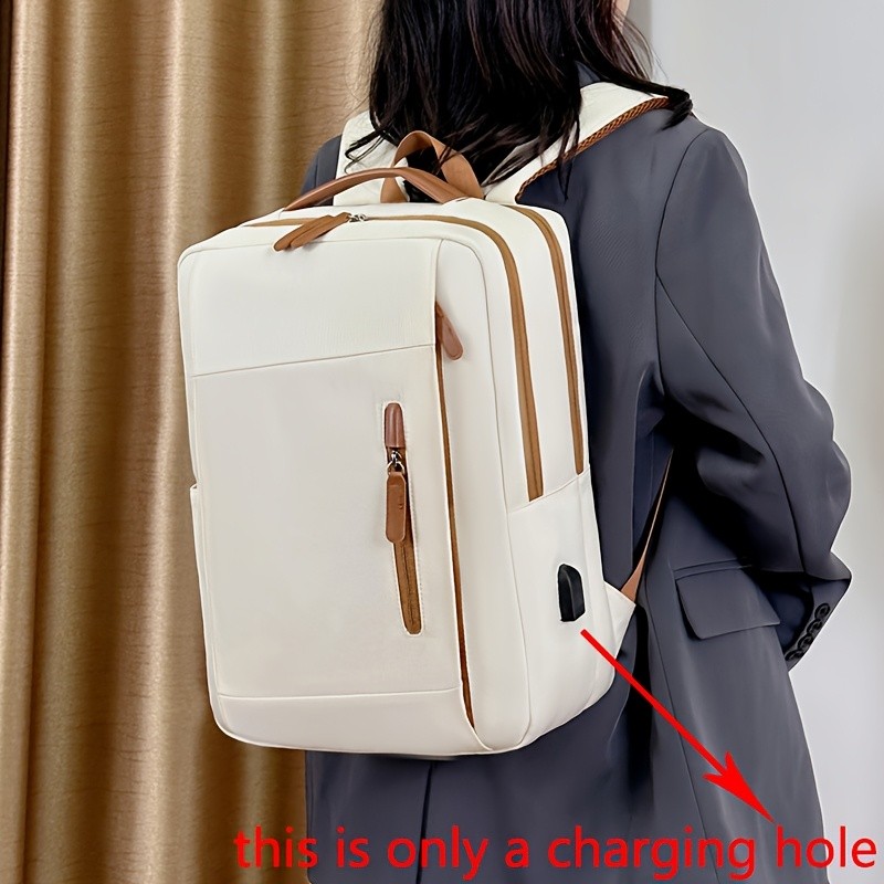 OGEHUAFEE Fashionable Laptop Backpack  Lightweight, Stylish, and Perfect for Business and Travel