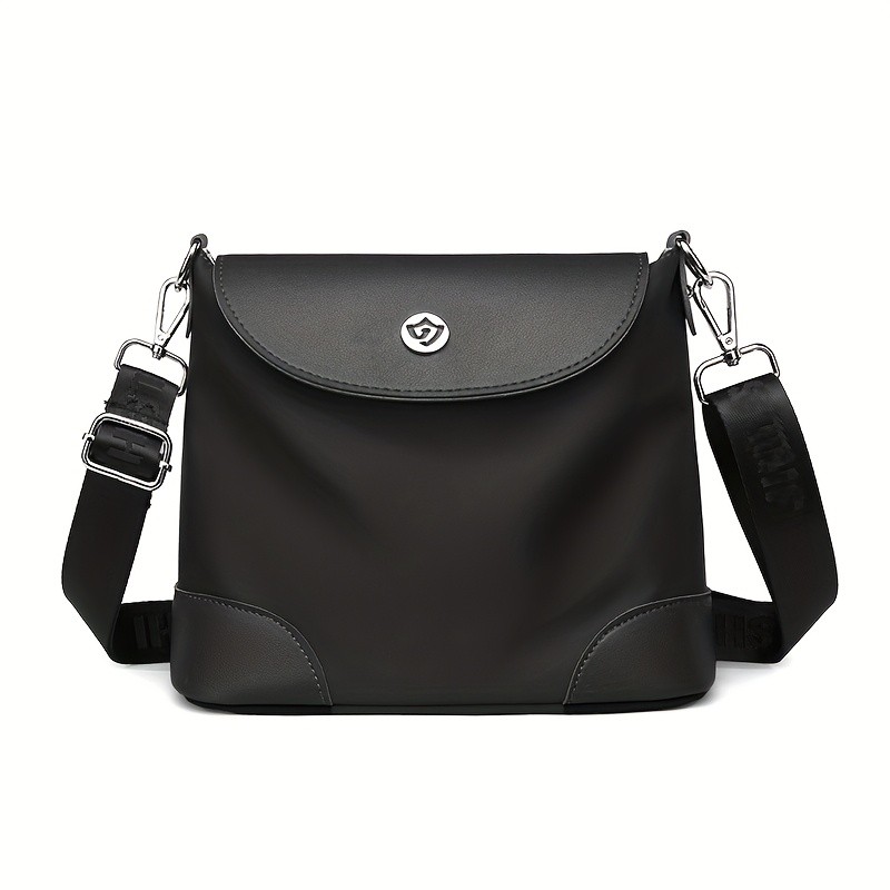 OGEHUAFEE Womens Lightweight Nylon Messenger Bag  Casual Shoulder Bag with Adjustable Strap, Multiple Compartments for Travel & Shopping