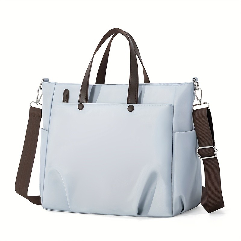 OGEHUAFEE Womens Casual Chic Laptop Handbag  Adjustable Shoulder Strap, Large Capacity, Ideal for Travel & Daily Use