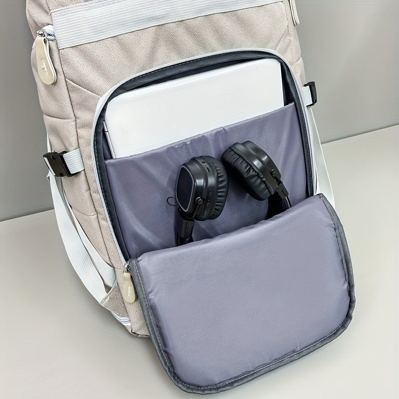 OGEHUAFEE Large Capacity Heavy-Duty Hiking Backpack Independent Shoe Compartment, Dry/Wet Separation, Multi-Zipper Pockets