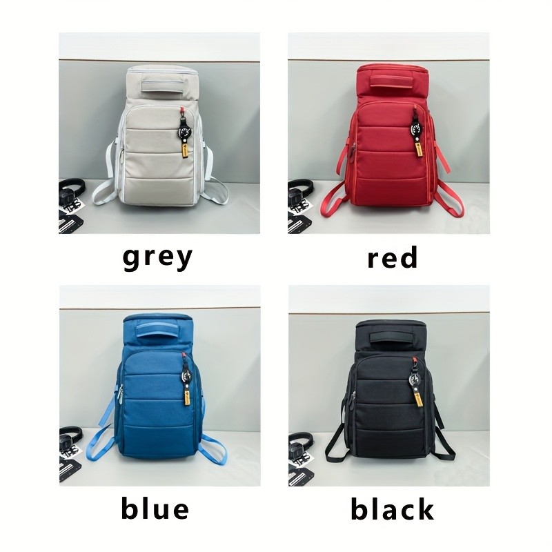 OGEHUAFEE Large Capacity Heavy-Duty Hiking Backpack Independent Shoe Compartment, Dry/Wet Separation, Multi-Zipper Pockets