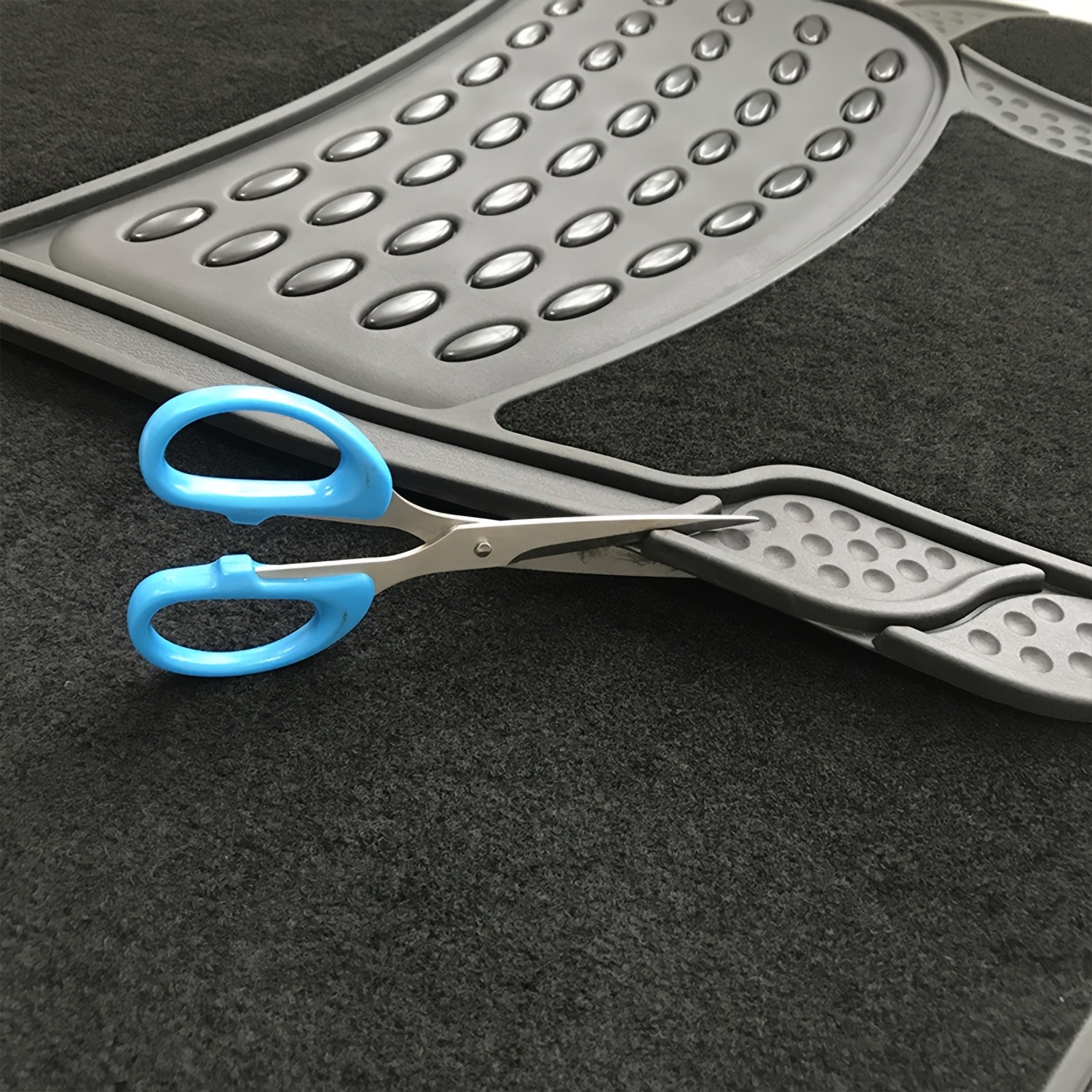 KTMOUW Universal Car Floor Mats  Waterproof & Durable Rubber Mats for Cars, SUVs, Trucks, and Vans