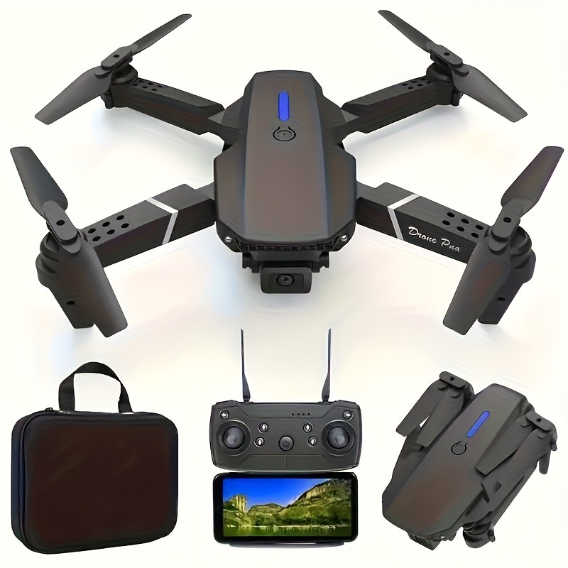 New 2025 Professional RC Drone with Dual Camera & Folding Design, App-Controlled with Height Hold, -Compatible Suitable for Aerial, Indoor/Outdoor FPV Drone