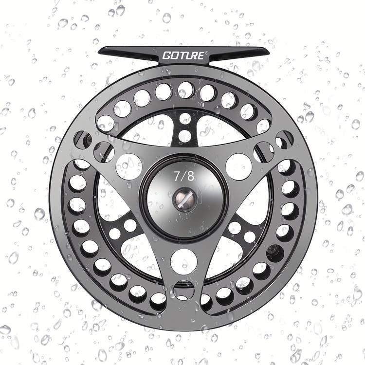 Goture 1pc Fly Fishing Reel  High-Performance CNC-Machined Aluminum Alloy Reel for Freshwater and Saltwater Fishing