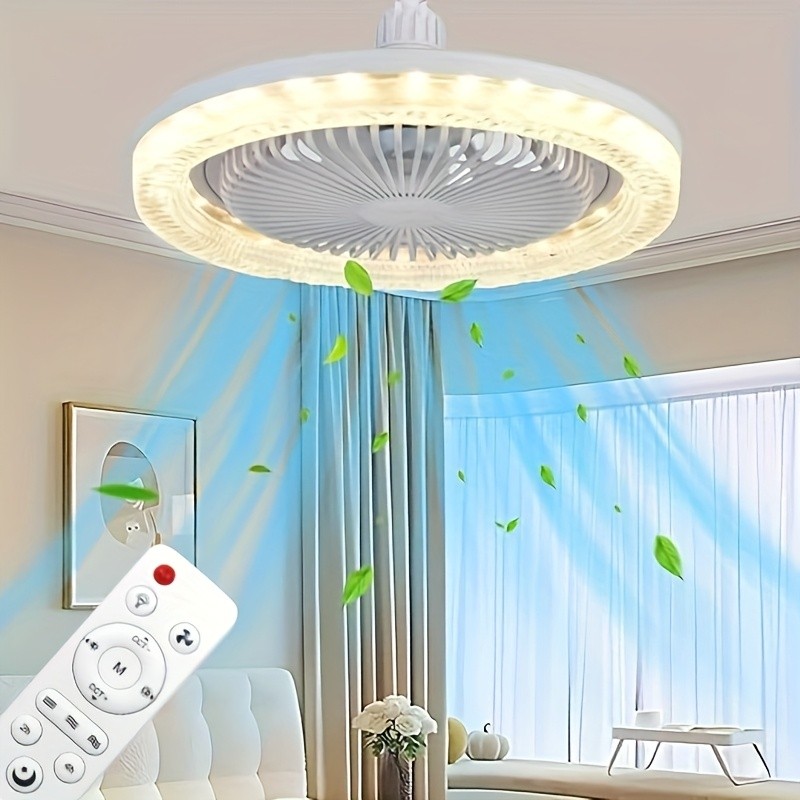 XBATE Ceiling Fan with Light and Remote