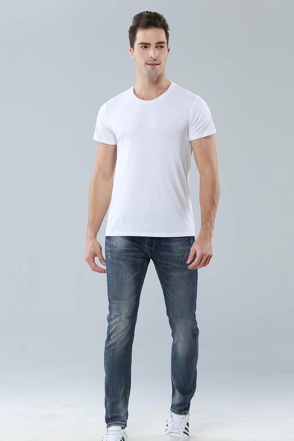 White Cotton T Shirts