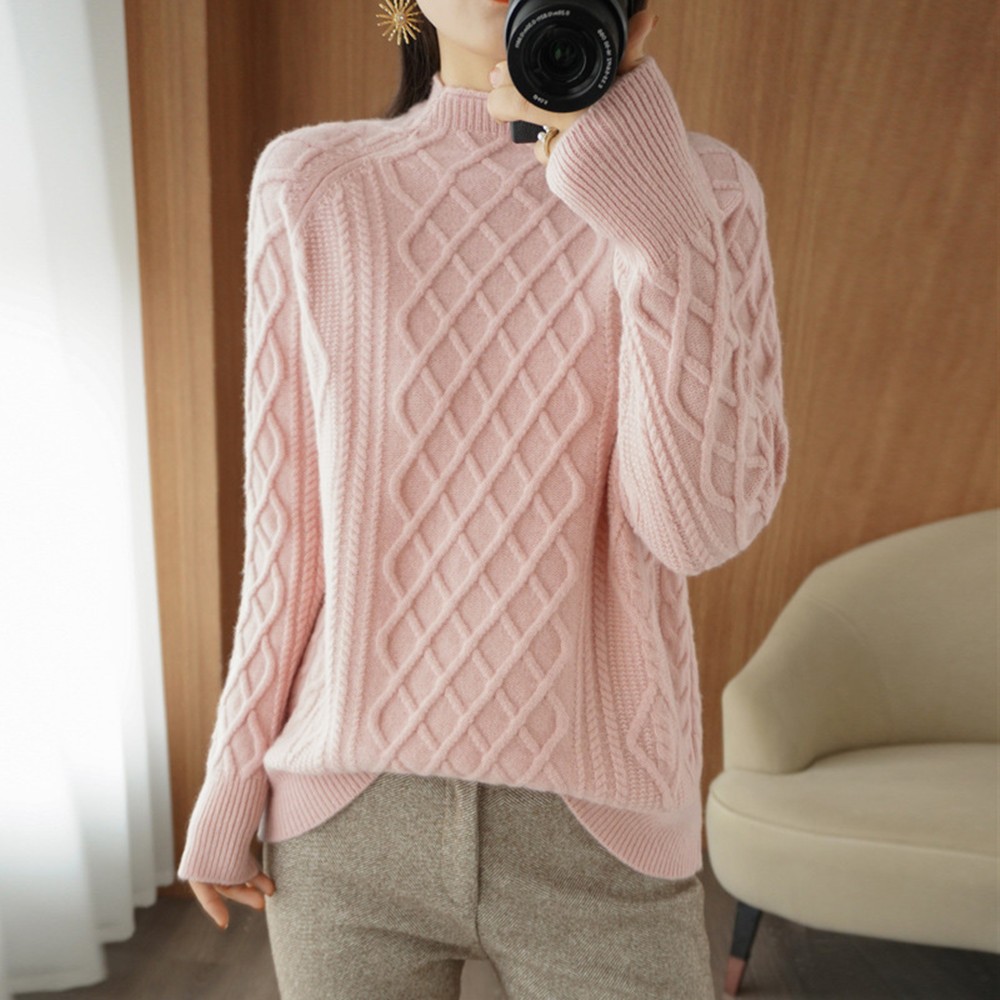 Wool Turtleneck Sweater