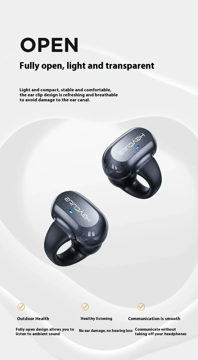 Bluetooth Wireless Headset Large Power Ultra-long Life Battery