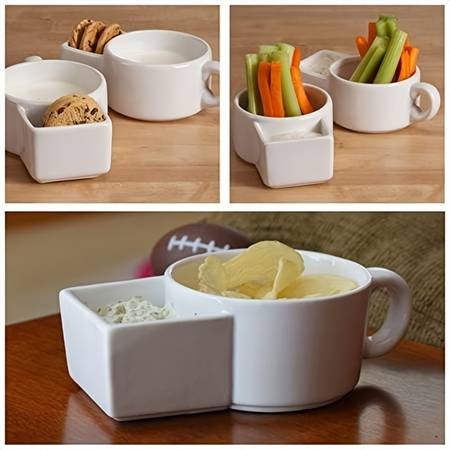 1pc Ceramic Soup and Cookie Cup or Cereal Bowl with Handle  Versatile Breakfast and Party Bowl for All Occasions