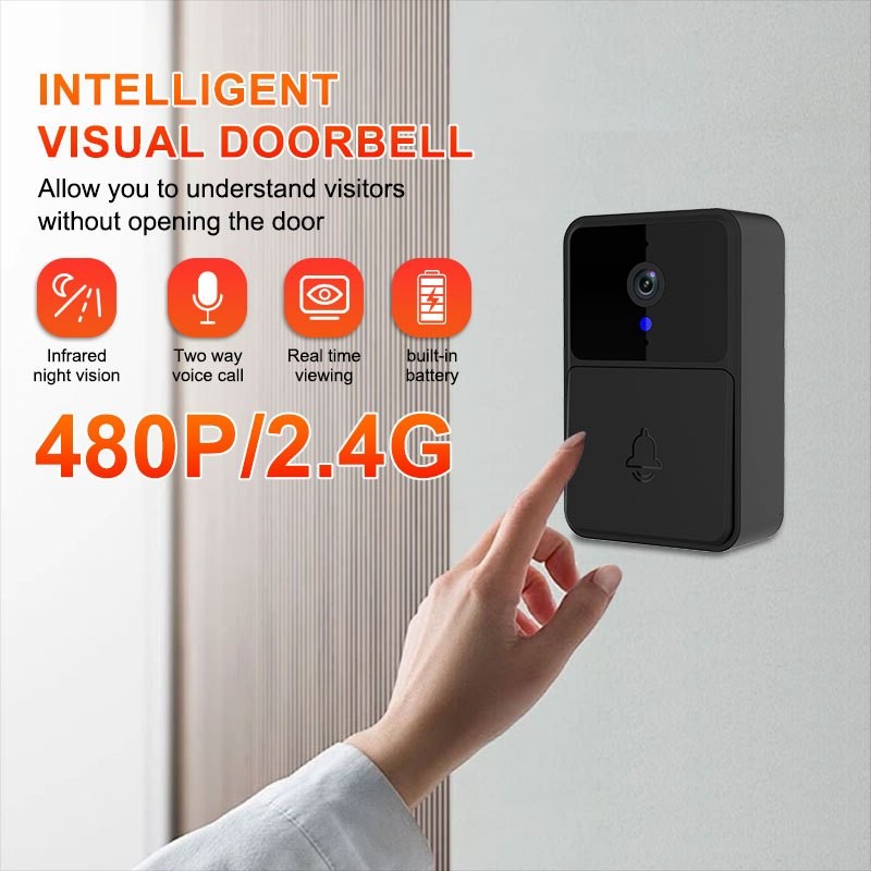 Teruhal 2.4G Wireless Wi-Fi Smart Doorbell