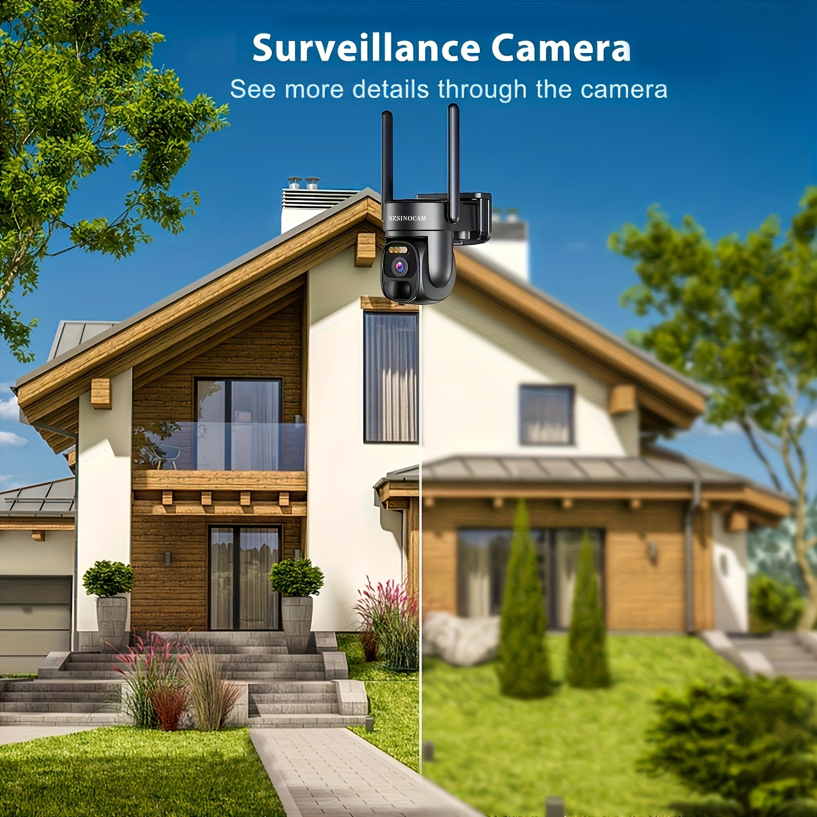 SZSINOCAM Solar Security Camera