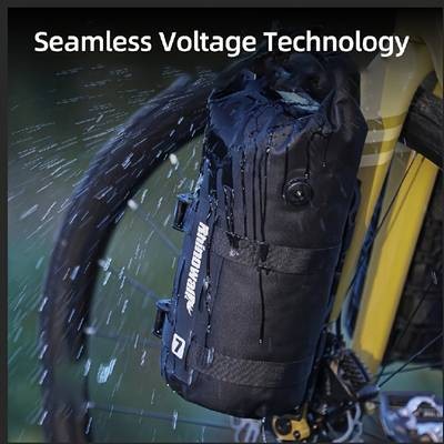 Rhinowalk Bike Front Fork Bag 4L-7L  Bicycle Frame Pack for Travel Luggage with Base and Dry Bag