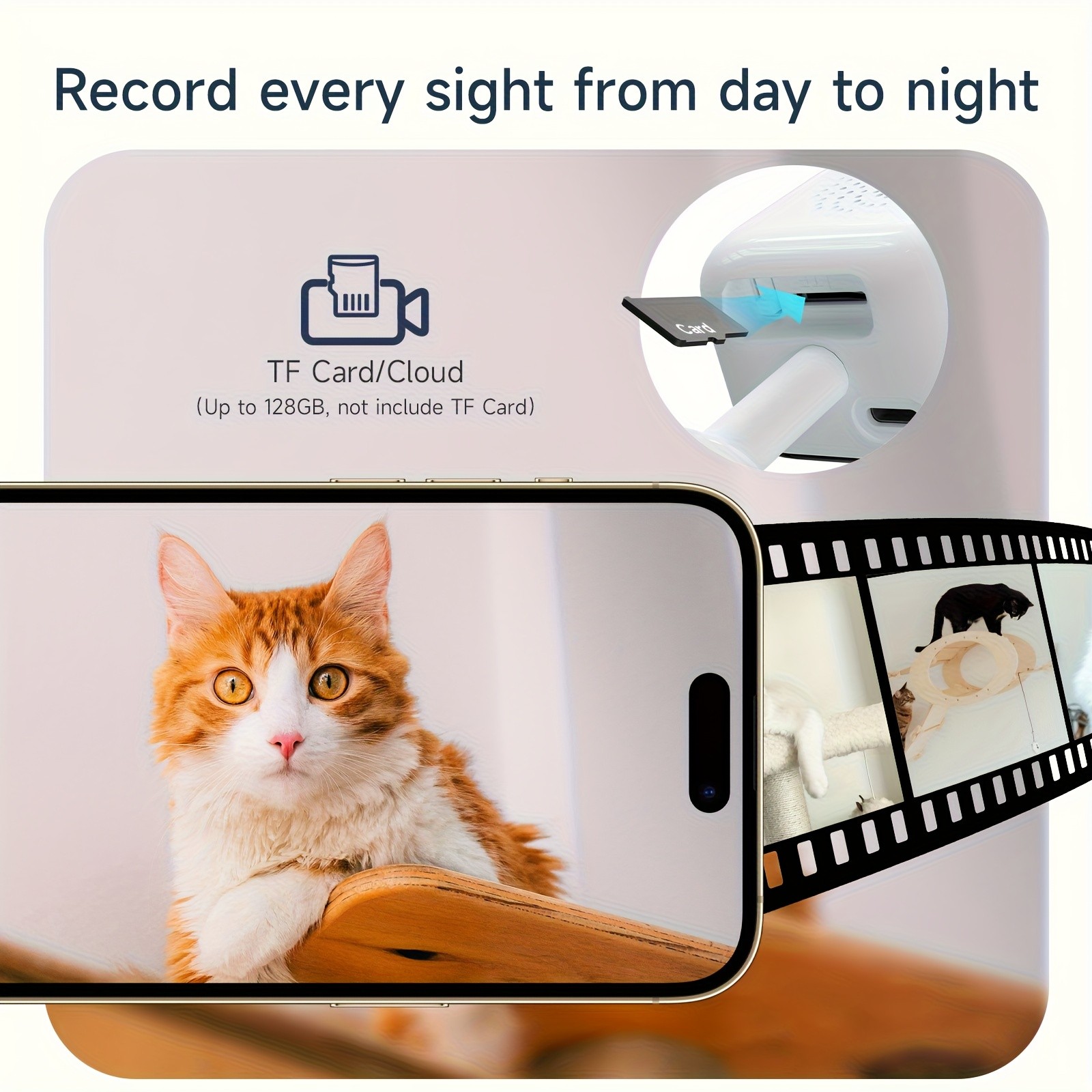 2pcs HEIYOUCAM 3MP Full HD Surveillance Cameras