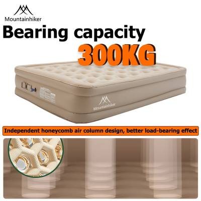 Mountainhiker Air Cushion Outdoor Portable Fully Automatic Sleeping Pad  Self-Inflating for Camping, 2-3 People Capacity