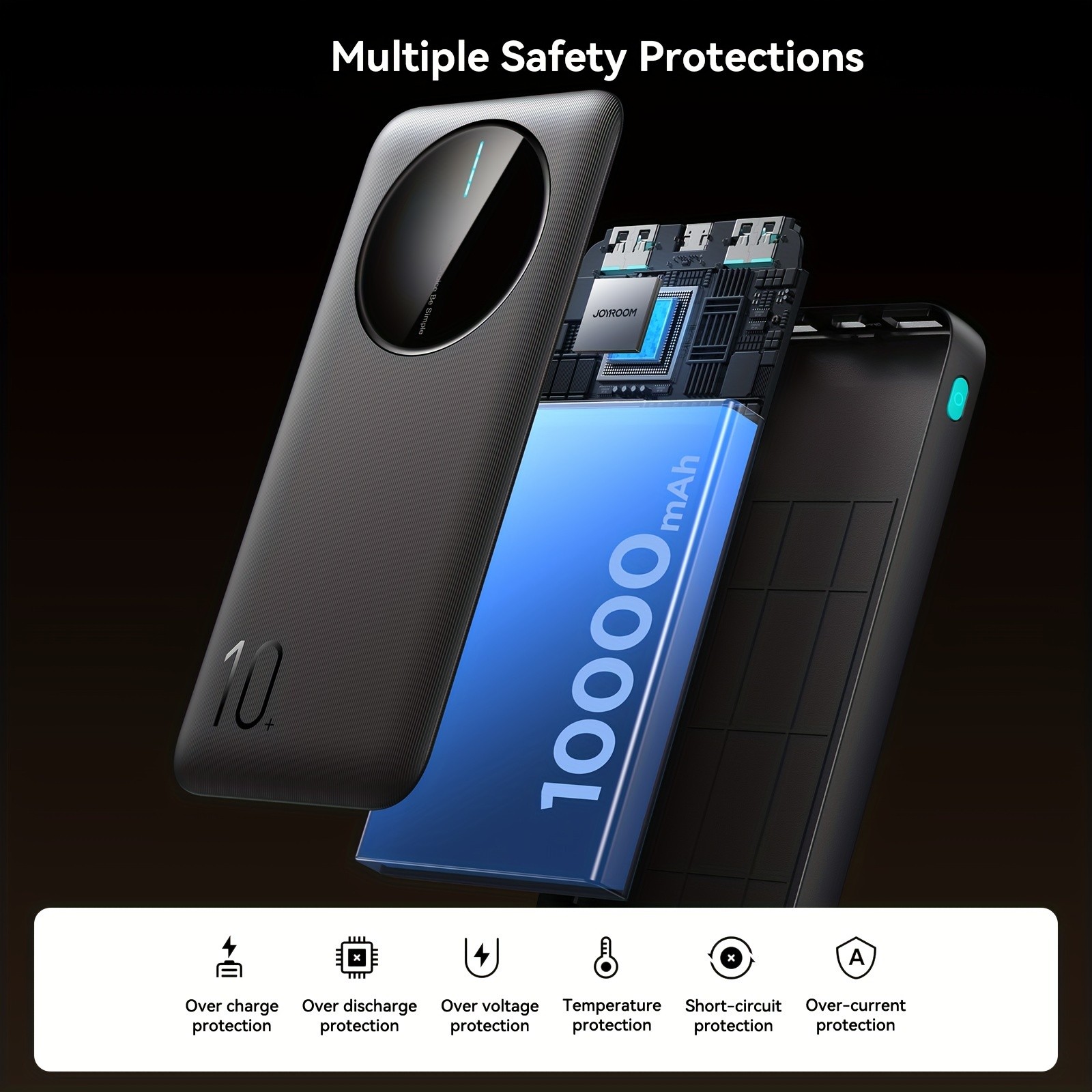 10000mAh Portable Charger for Mobile Phones