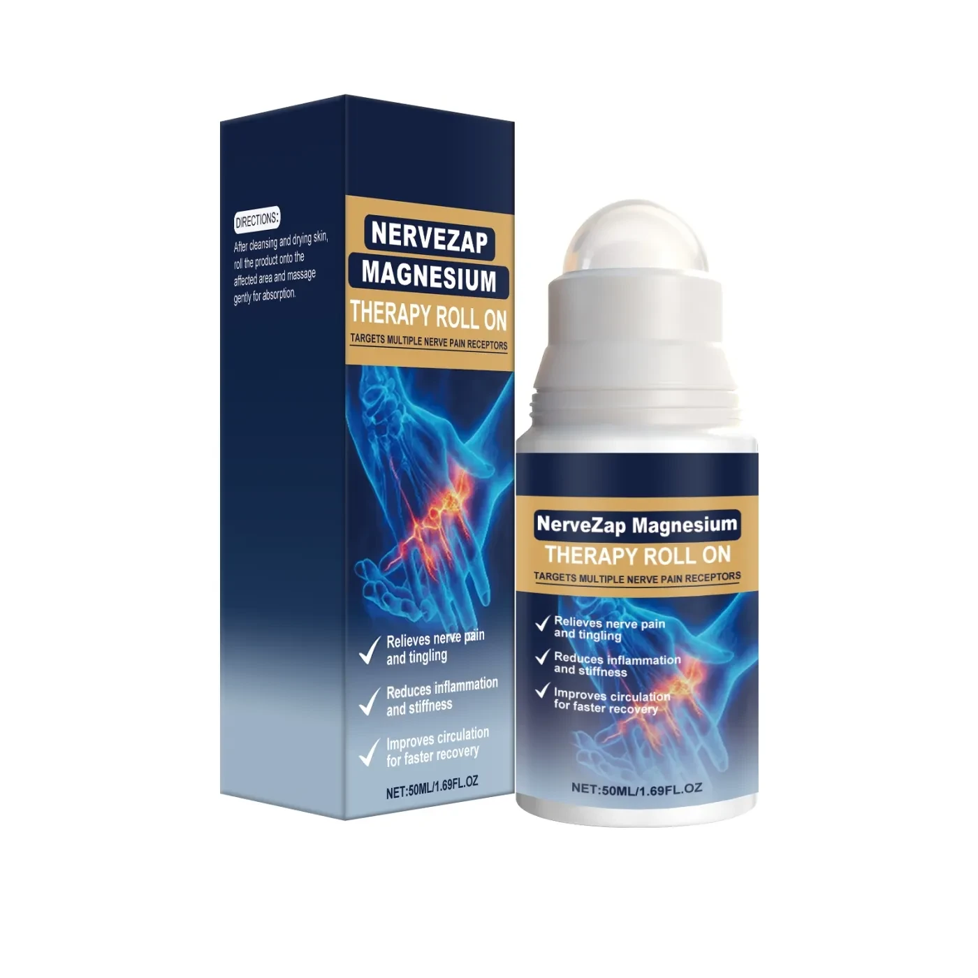 NerveZap Magnesium Therapy Roll-On