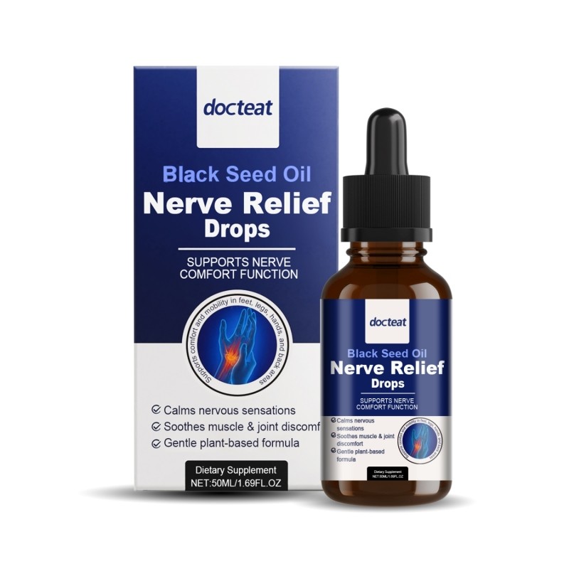 Docteat Black Seed Oil Nerve Relief Drops