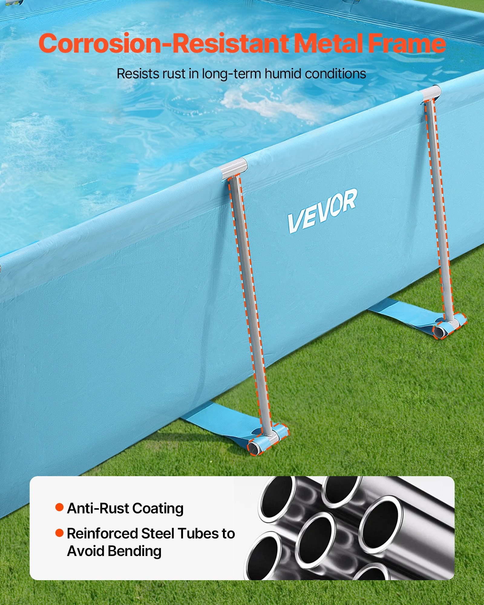 Rectangular Frame Swimming Pool