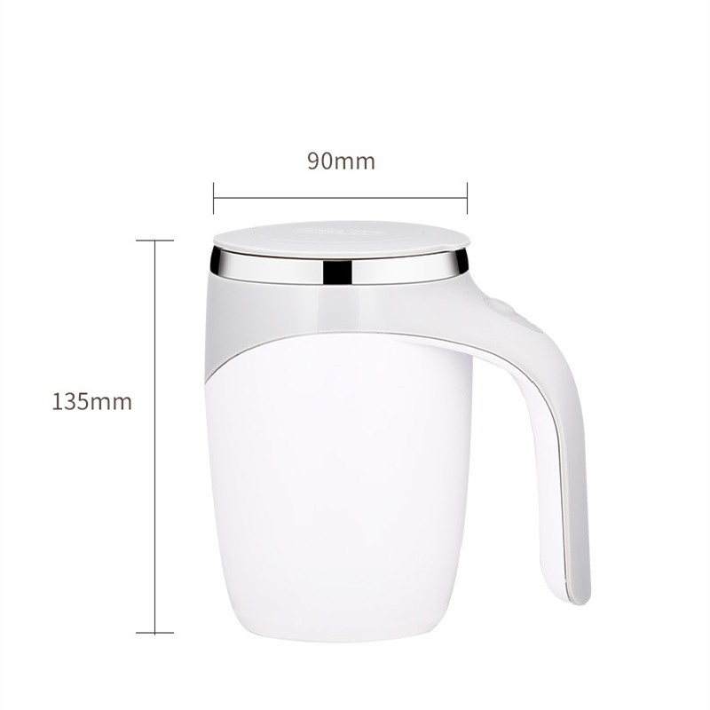 Rechargeable Automatic Stirring Cup Effortless Mixing for Drinks and Beverages