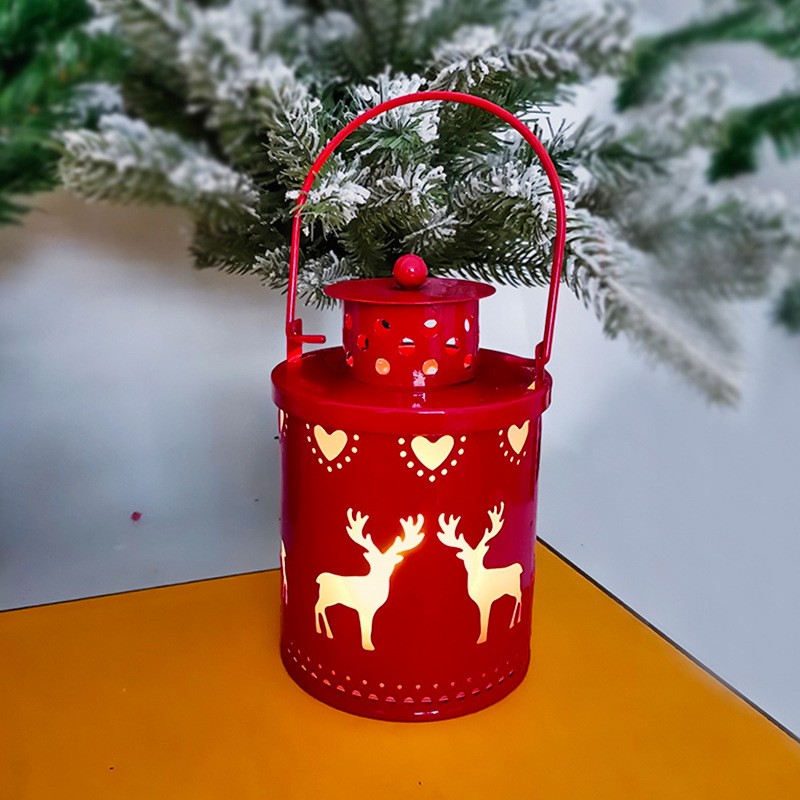 Christmas Candle Lights LED Small Lanterns for Creative Holiday Decoration