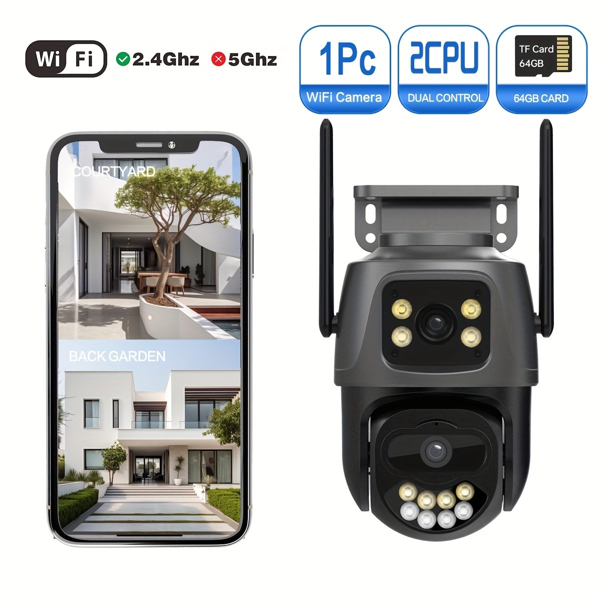 ANSHICAT Wireless Security Camera