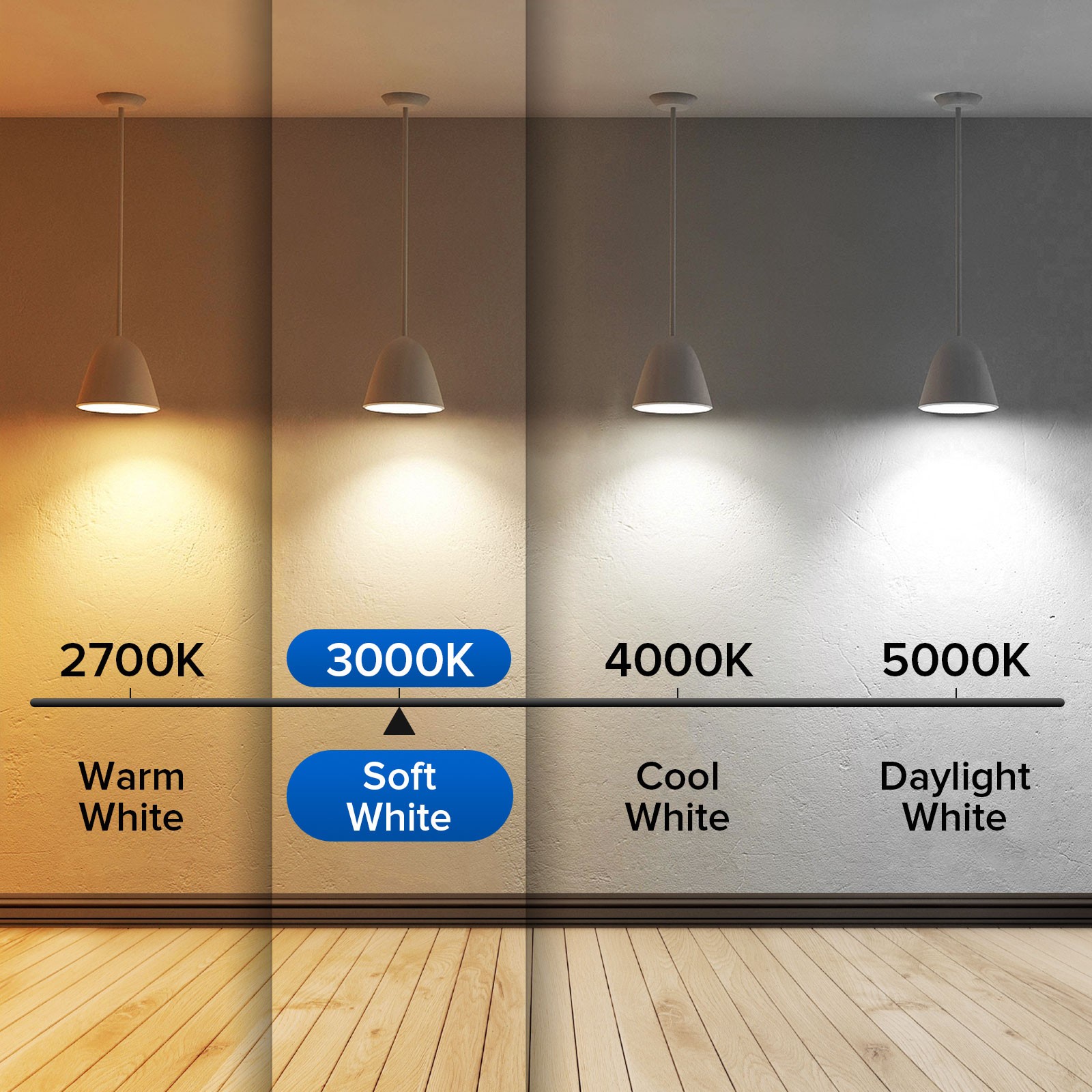 Equivalent LED Light Bulbs