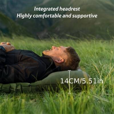 Naturehike Ultralight Camping Sleeping Pad Lightweight Inflatable Air Mattress for Camping and Backpacking