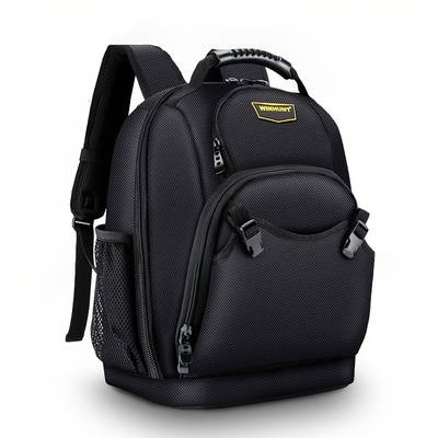 Multi-Functional Tool Bag Durable, Dual Shoulder Strap Backpack for Plumbers, Electricians, and Mechanics