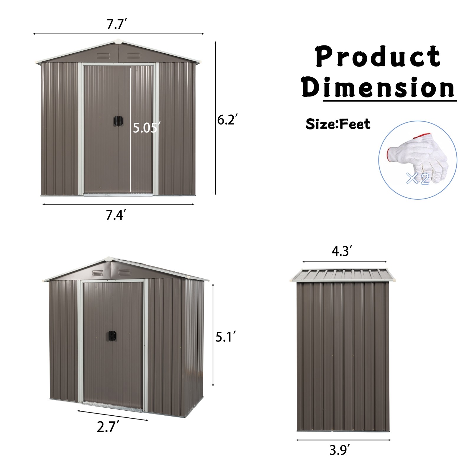 Metal Outdoor Storage