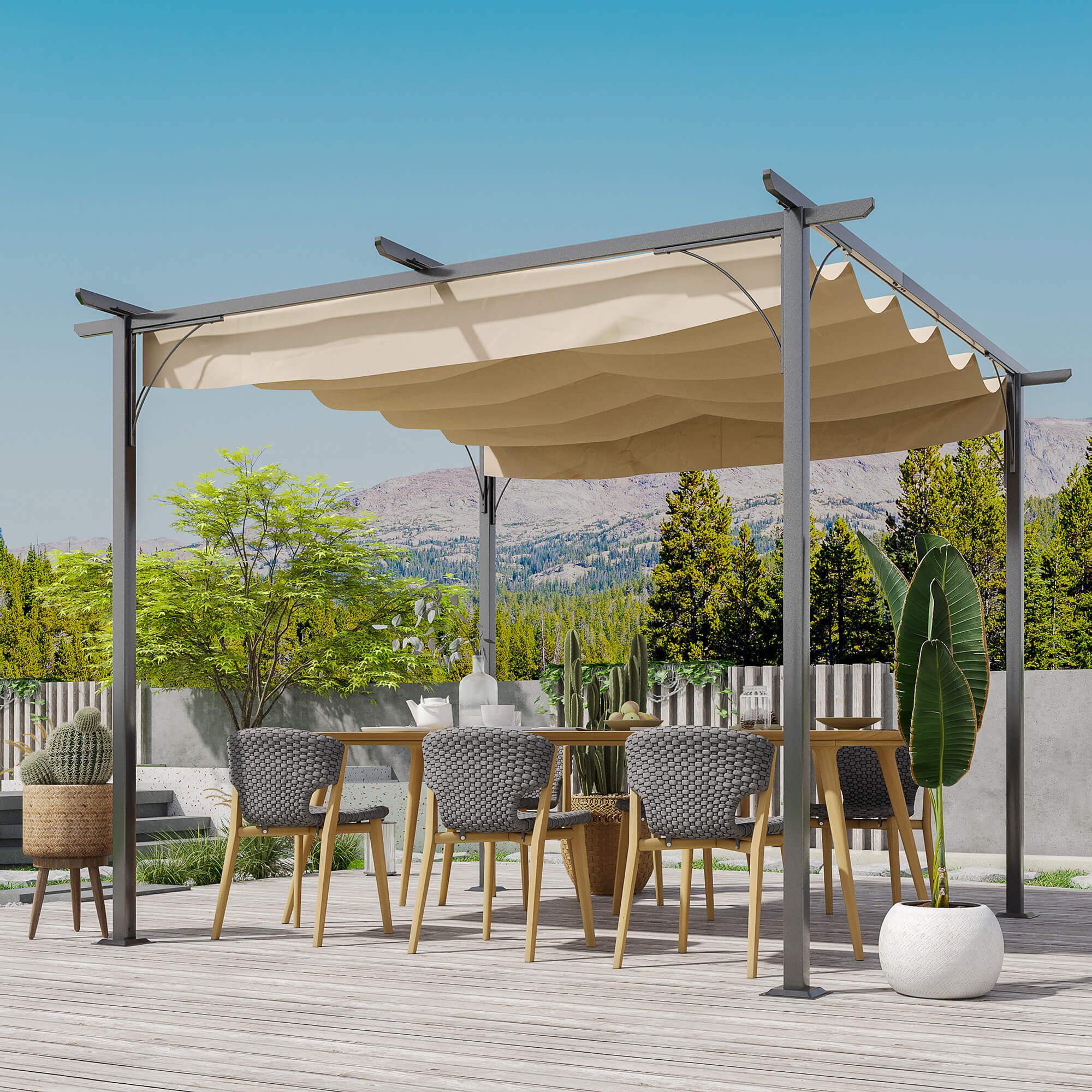 Outdoor Pergola Canopy