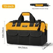 WINHUNT Heavy Duty 14-Pocket Tool Bag Ultimate Storage Solution for Professionals