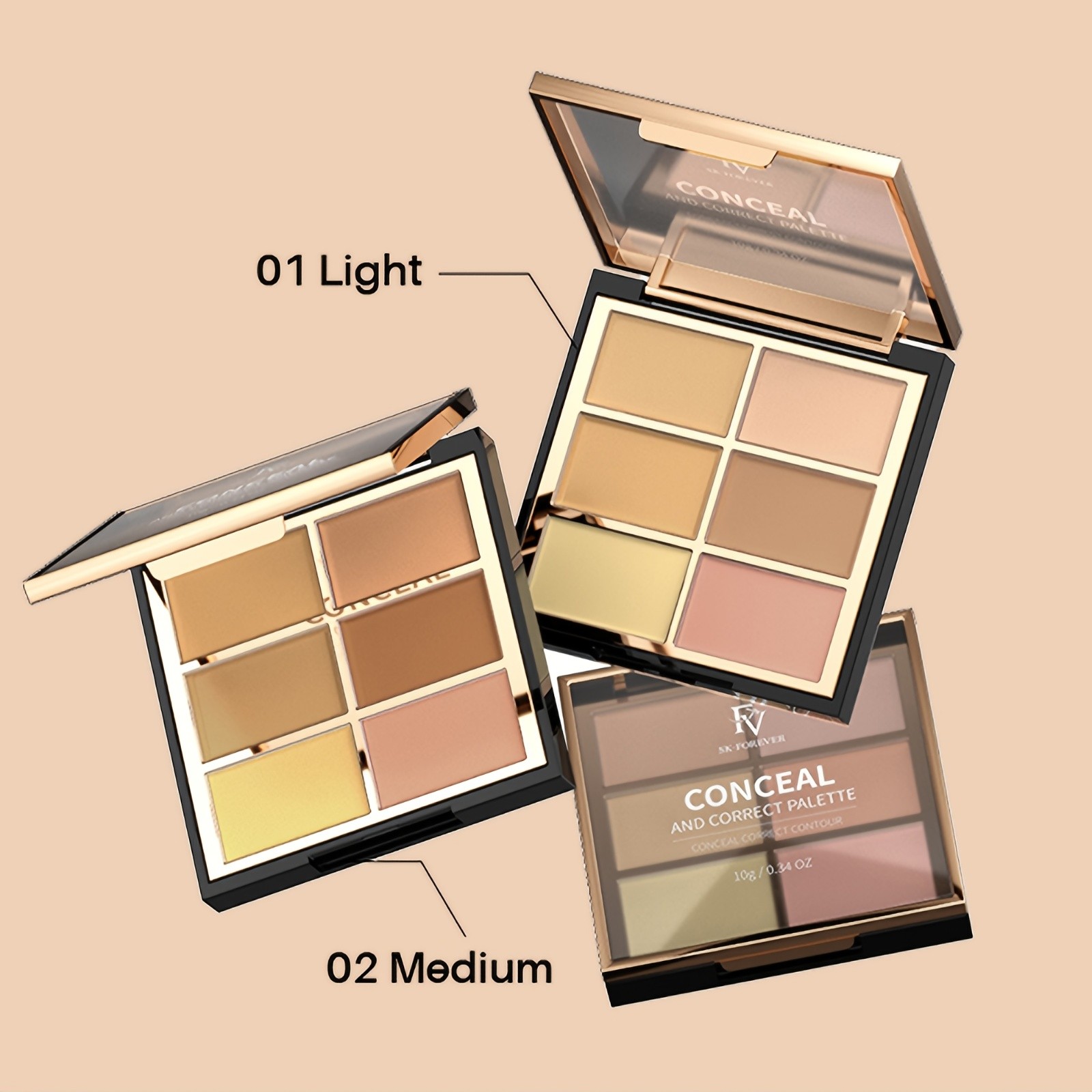 FV 6-Color Cream Concealer Palette