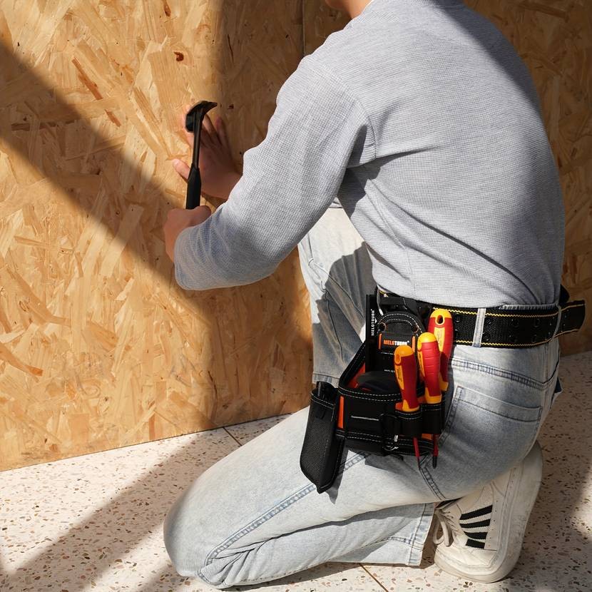 MELOTOUGH Tape Measure Pouch/Utility Knife Pouch  Convenient and Durable Tool Belt Pouch