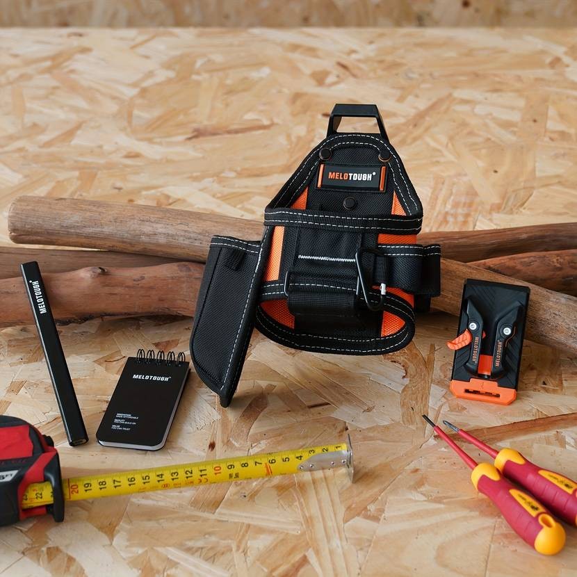 MELOTOUGH Tape Measure Pouch/Utility Knife Pouch Convenient and Durable Tool Belt Pouch