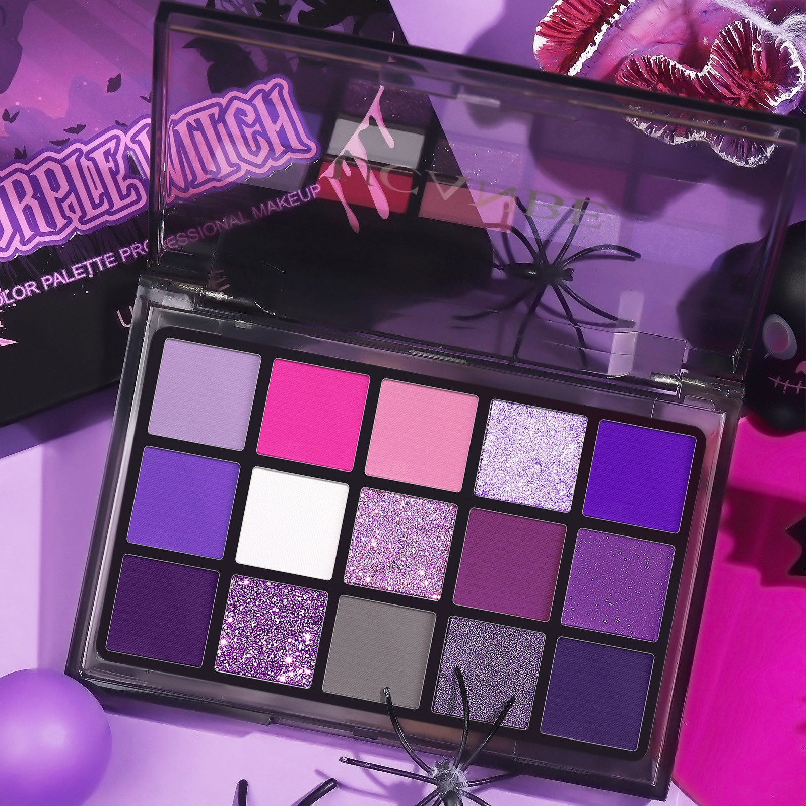 UCANBE Purple Eyeshadow Palette