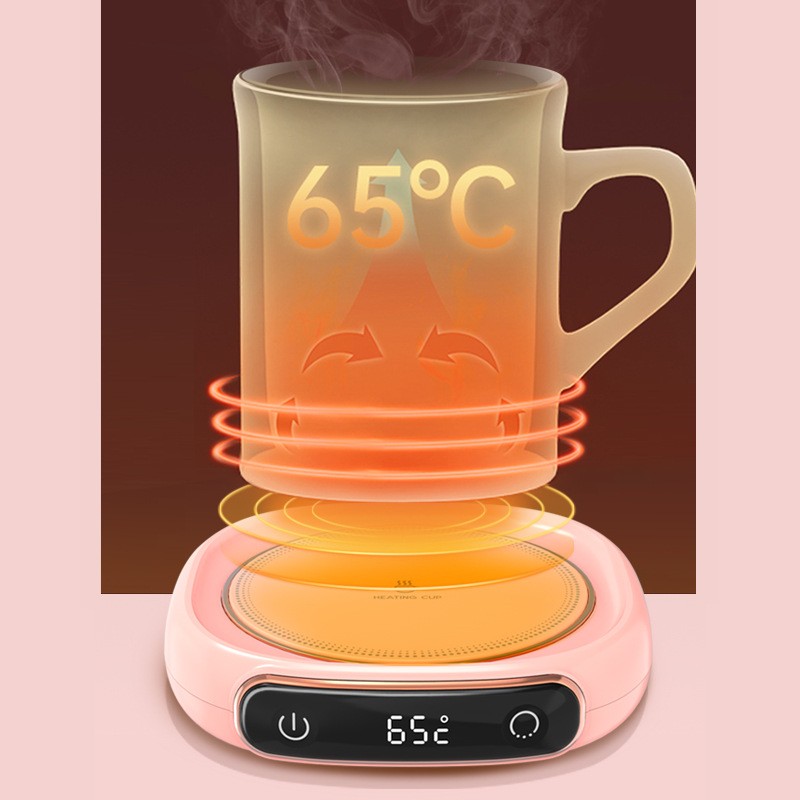 Coffee Mug Warmer  Smart Heating Coaster for Constant Temperature and Thermal Insulation