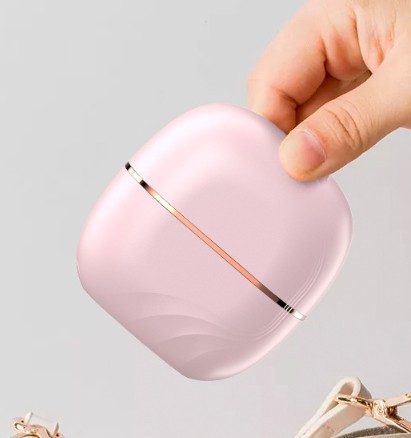 Mini Hair Straightening Comb  Wireless Charging Portable Multifunctional Hair Care Styling Comb