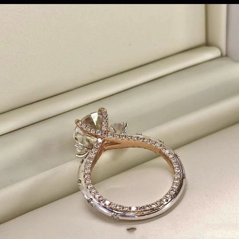 Moissanite Stone Ring