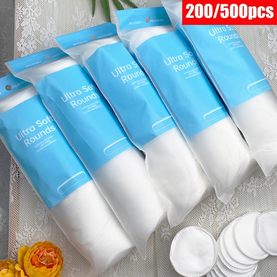 ZEPIRRC Lize Disposable Round Cotton Pads