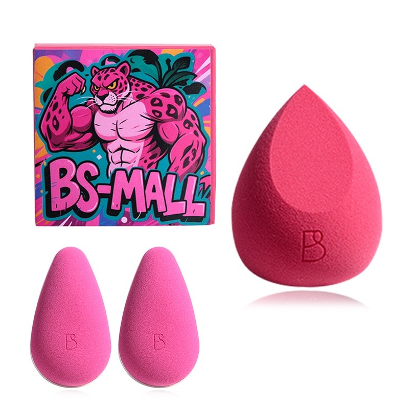 BS-MALL 3pcs Double-Sided Beauty Sponge Applicator Set