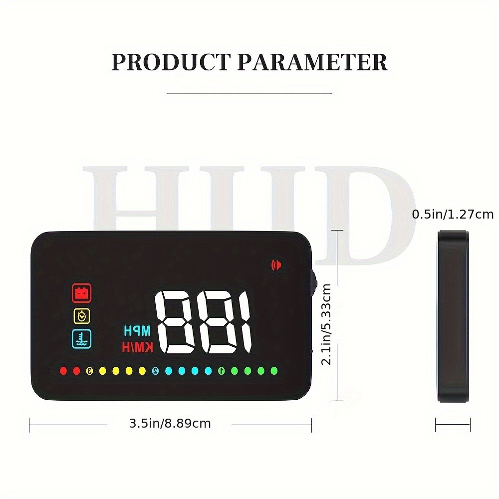 ANJKFLUR A200 OBD2 Car Head-Up Display