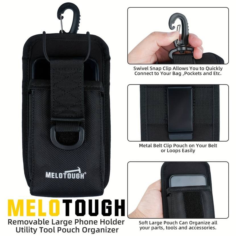MELOTOUGH Heavy Duty Padded Tool Belt Suspenders for Men  Superior Comfort and Support for Heavy-Duty Work