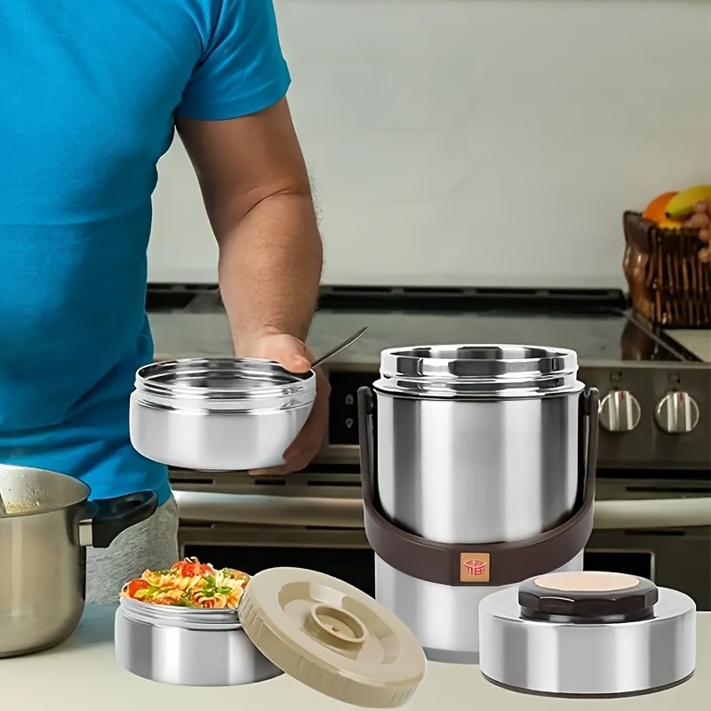 YUHUPHYLLIC Stainless Steel Insulated Food Container